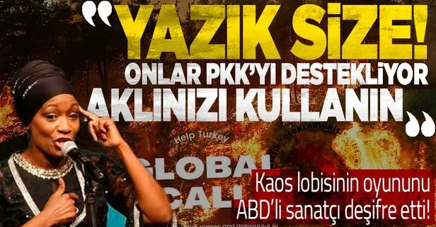 ABD’li şarkıcı Della Miles kirli operasyonu deşifre etti: PKK destekçilerinden yardım dileniyorsunuz