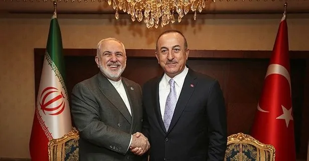 Dışişleri Bakanı Çavuşoğlu İranlı mevkidaşı Zarif ile görüştü