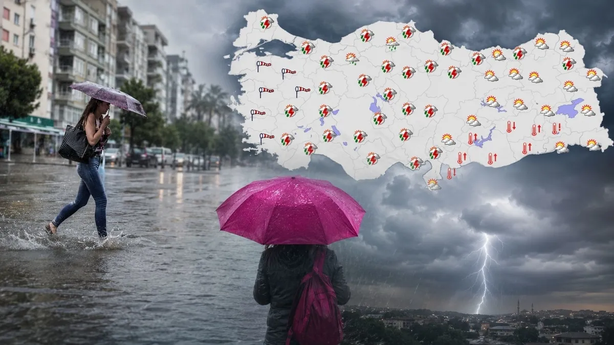 Meteoroloji 5 Doğu Karadeniz iline sarı kod verdi: kuvvetli sağanak, yerel sel ve kıyılarda fırtına riski
