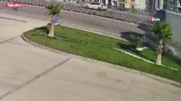 Sinop'ta öğretmenin öldüğü korkunç kaza kamerada!