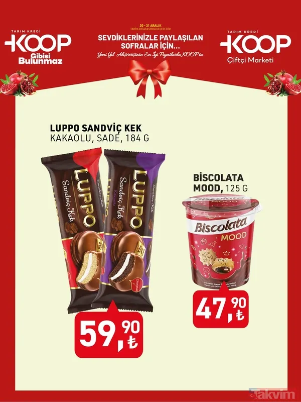 Hafta sonu fırsat alarmı! KOOP Market’te 20-21 Aralık’a özel çay, tavuk ve sıvı yağda indirimli fiyatlar - 13