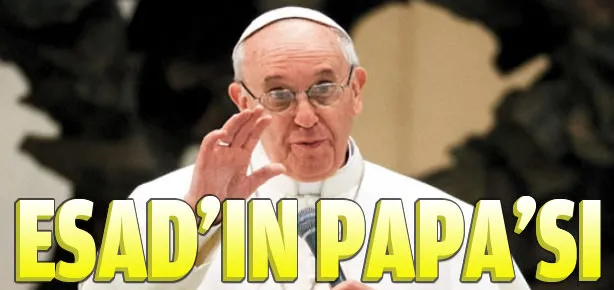Esad’dan Papa’ya mektup var
