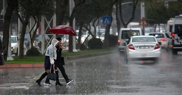 Meteorolojiden o illere sağanak uyarısı