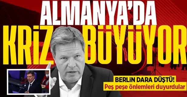 Almanya'da enerji krizi derinleşiyor! Yeni tasarruf önlemlerini duyurdular