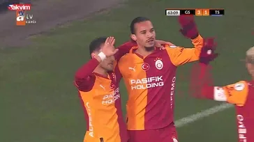 Gol: Yunus Akgün | Galatasaray 3-1 Trabzonspor
