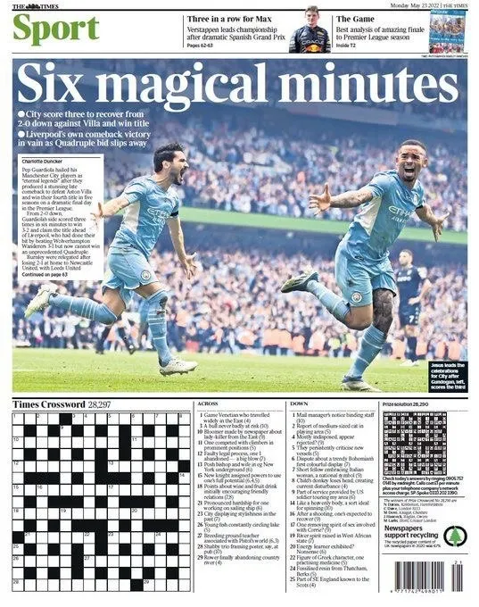 İlkay Gündoğan Ada'yı salladı! Manchester City’nin yıldızı İlkay gazete manşetlerinde-6