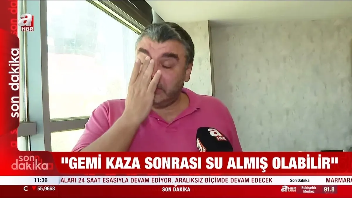 1788340083998.jpeg Silivri açıklarında batan geminin sahibi Tahsin Doğruyol A Haber'e gözyaşlarıyla anlattı: 30 dakika kimseye haber vermemişler-2