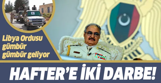 Libya'nın Terhune kentinde darbeci Hafter'in mayın deposu ele geçirildi