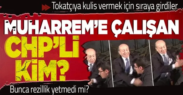 CHP’liler bunca rezillikten sonra tokatçı Muharrem Sarıkaya’ya kulis vermek için sıraya girdi!