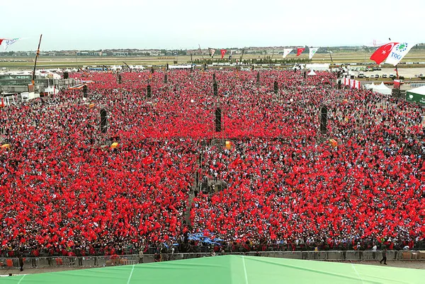 İstanbul'un Fethi'nin coşkusu Atatürk Havalimanı Millet Bahçesi'nde! Başkan Erdoğan'dan tarihi mesajlar: Son nefesimize kadar buradayız-7