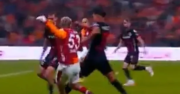 Galatasaray Gençlerbirliği karşısında penaltı bekledi! İşte o pozisyon