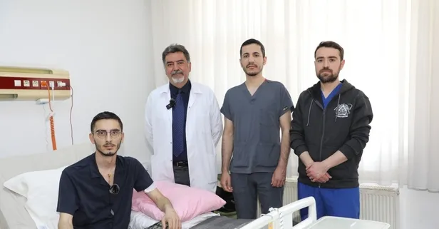 Geçmeyen öksürüğü 4.evre kanser çıktı! Ankara'da 6 saatlik operasyonla sağlığına kavuştu