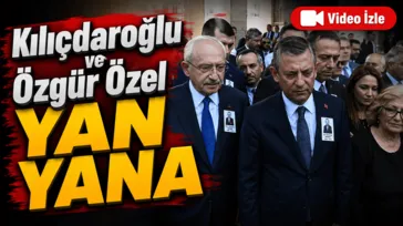 Kılıçdaroğlu ve Özgür Özel yan yana geldi