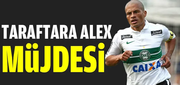 F.Bahçe taraftarına Alex müjdesi