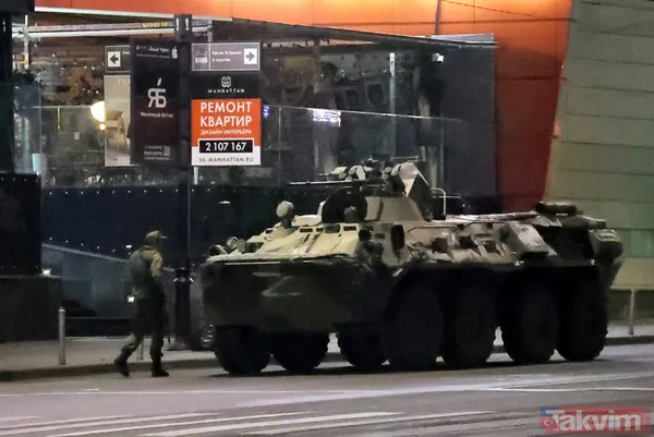 Rusya karıştı! Wagner'den kalkışma! Kare kare tarihe geçecek görüntüler... - 16