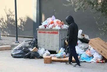 İzmir’de çöp dağları!