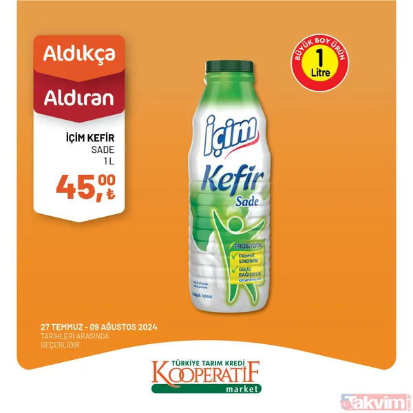 Tarım Kredi Market'te 60 üründe dev indirim! Katalogda yok yok! Taze Kaşar 249 TL, Siyah Zeytin 115 TL, Tuvalet Kağıdı 40'lı 209 TL... - 12