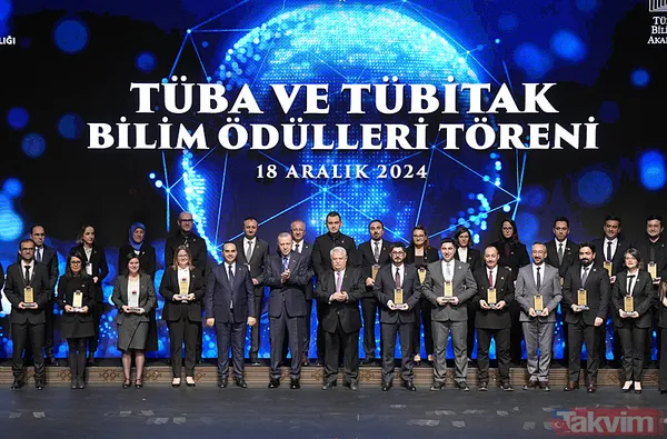 Başkan Erdoğan "TÜBA ve TÜBİTAK Bilim Ödülleri"ni takdim etti: Kim hangi ödülü aldı? - 12