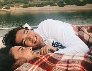 Cedi Osman ve Ebru Şahin Maldivler'e tatile çıktı Hande ve Kerem'e havalı üçlük attı!