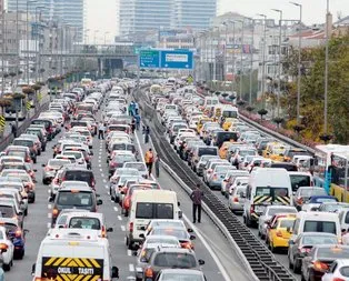 İstanbul trafiğinde son durum ne? İşte İstanbul’da trafik yoğunluğu