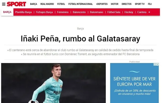 Galatasaray transfer haberleri | Barcelona’nın 3. kalecisi Inaki Pena Türkiye yolcusu! İspanyol basını yazdı-5