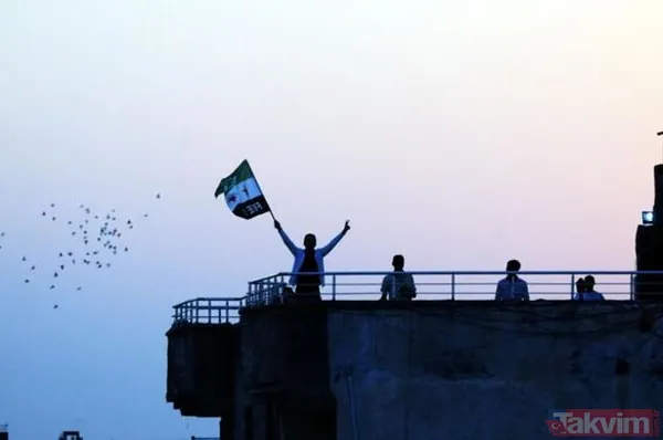 YPG'li hainler ABD'nin TIR'larla gönderdiği silahları bırakıp kaçtılar! - 12