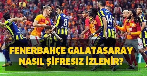Fenerbahçe Galatasaray maçı Az Tv ve İdman Tv’den nasıl şifresiz izlenir?