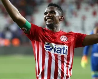 Antalyaspor açıkladı! Eto’o Fenerbahçe’ye...
