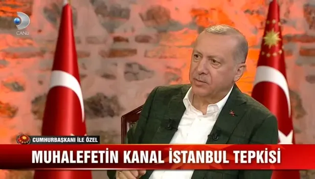 Başkan Erdoğan'dan Kanal İstanbul için Montrö açıklaması