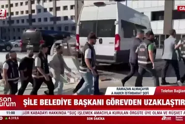 Şile Belediye Başkanı Özgür Kabadayı görevden uzaklaştırıldı