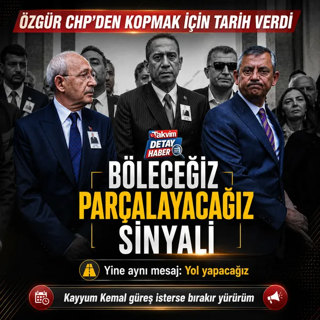 Özgür Özel yeni partinin sinyalini verdi! Yürümeye devam ederim başka çaresi yok