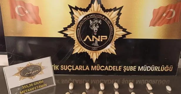 Bağırsağından 12 kapsül metamfetamin çıktı
