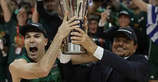 Panathinaikos Başantrenörü Ergin Ataman, EuroLeague’de şampiyon oldu