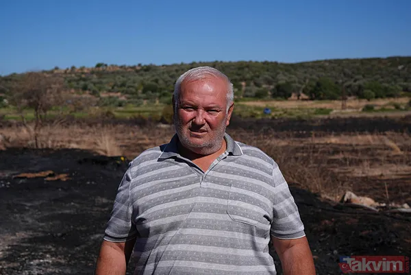 Çeşme yangınında zarar gören alanlar görüntülendi: Her şeyimiz yandı - 7