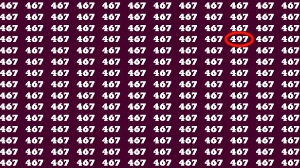 1690702423188.jpeg Üstün zekalılar 8 saniyede çözüyor! 467 rakamlarının arasına gizlenmiş farklı rakamı bulabilir misin? Çıldırtan bulmaca!-5