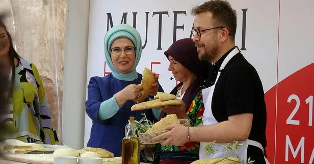 Başkan Erdoğan’ın eşi Emine Erdoğan, Türk Mutfağı Festivali’nin açılışını gerçekleştirdi