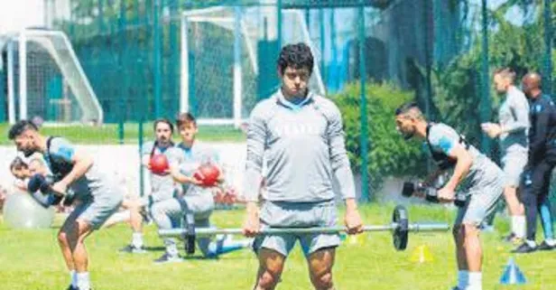 Bordo-Mavililer’in 3 dinamosu!  Pereira, Guilherme ve Hüseyin Türkmen çalışkanlıklarıyla dikkat çekti…