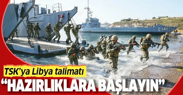 Tsk Ya Libya Talimati Hazirliklara Baslayin Takvim