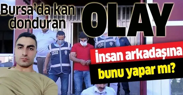 İnsan arkadaşına bunu yapar mı? Tam 13 yerinden...