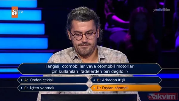 Kim Milyoner Olmak İster'de seyirciye güvendi yarışmadan elendi! Geceye damga vuran o soruyu kimse bilemedi! - 19