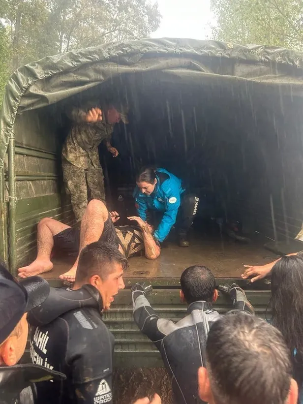 Kırklareli'ndeki selde arama kurtarma çalışmalarına Mehmetçik destek veriyor: 55’inci Mekanize Piyade Tugay Komutanlığı bölgede-8