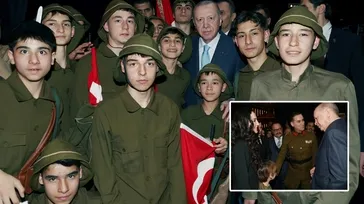 Bakan yazdı sanatçılar oynadı: Hem oynadık hem ağladık | Erdoğan’dan üç çocuk tavsiyesi