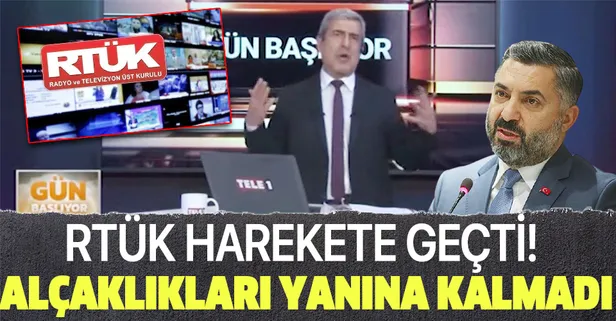 TELE 1'in alçaklığı yanına kalmadı! RTÜK harekete geçti