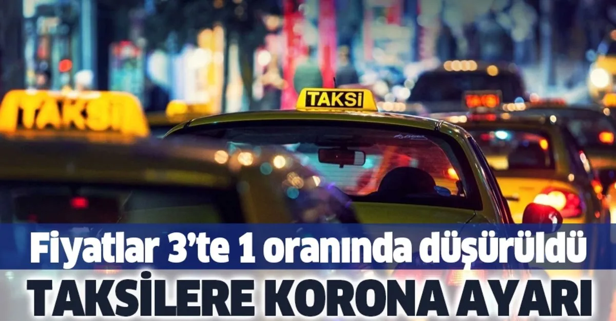 Koronavirus Taksicileri De Etkiledi Taksi Plakalari Takvim