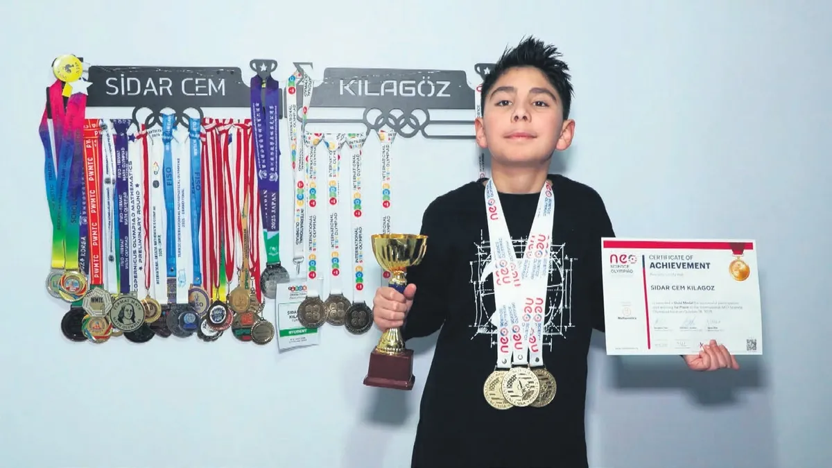 ABD'de düzenlenen matematik olimpiyatlarında birinci olan Türk genç gururumuz oldu