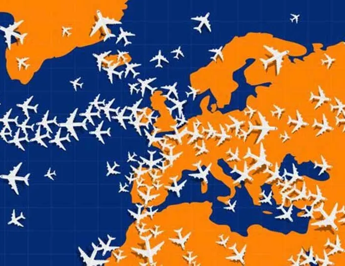 Sosyal medyanın gündemine oturan dikkat testi! Hangi uçak ters yönde uçuyor?