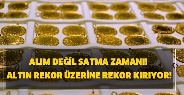 alim degil satma zamani altin rekor
