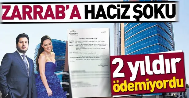 Reza Zarrab’ın rezidans dairesinin haciz kararı Ebru Gündeş’e bildirildi