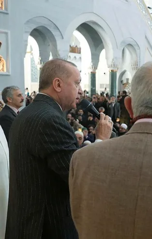 Başkan Erdoğan'dan cuma namazı sonrası "koronavirüs" uyarısı