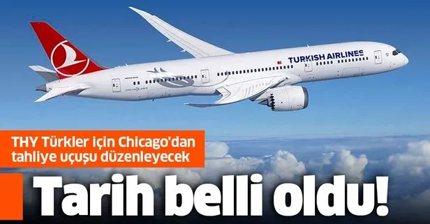 THY ABD'den tahliye uçuşu düzenleyecek